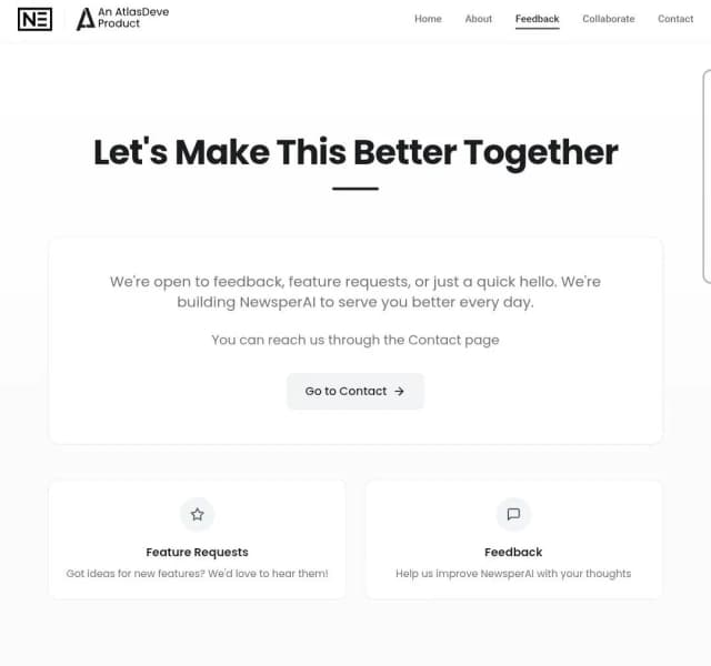 NewsperAI screenshot 2