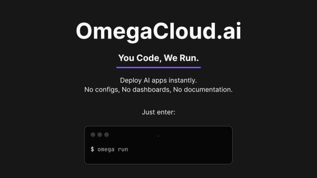 OmegaCloud.ai screenshot 1