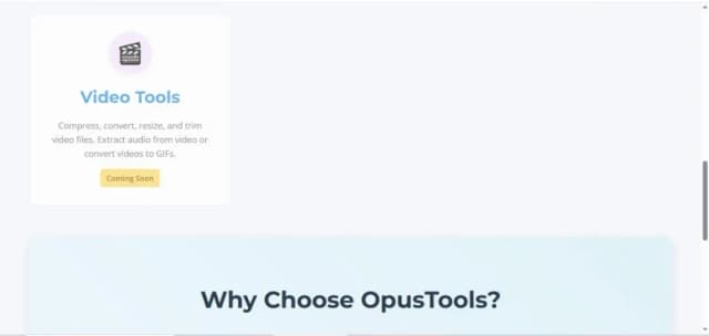 OpusTools screenshot 2