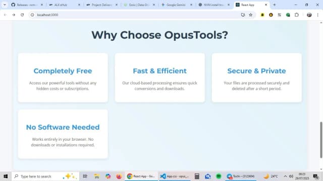 OpusTools screenshot 3