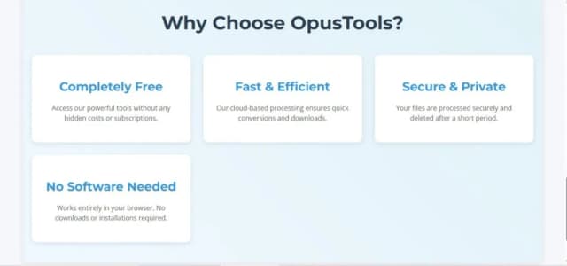 OpusTools screenshot 5