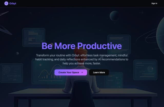 Orbyt screenshot 1