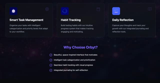 Orbyt screenshot 2