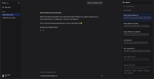 Pleo Chat screenshot 1