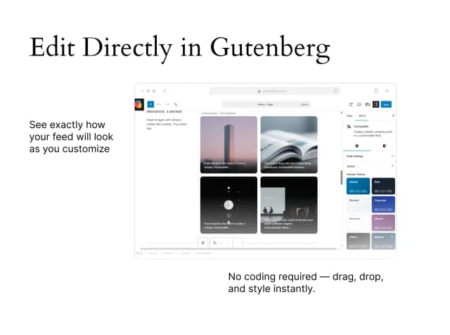 ProFeedWP screenshot 3