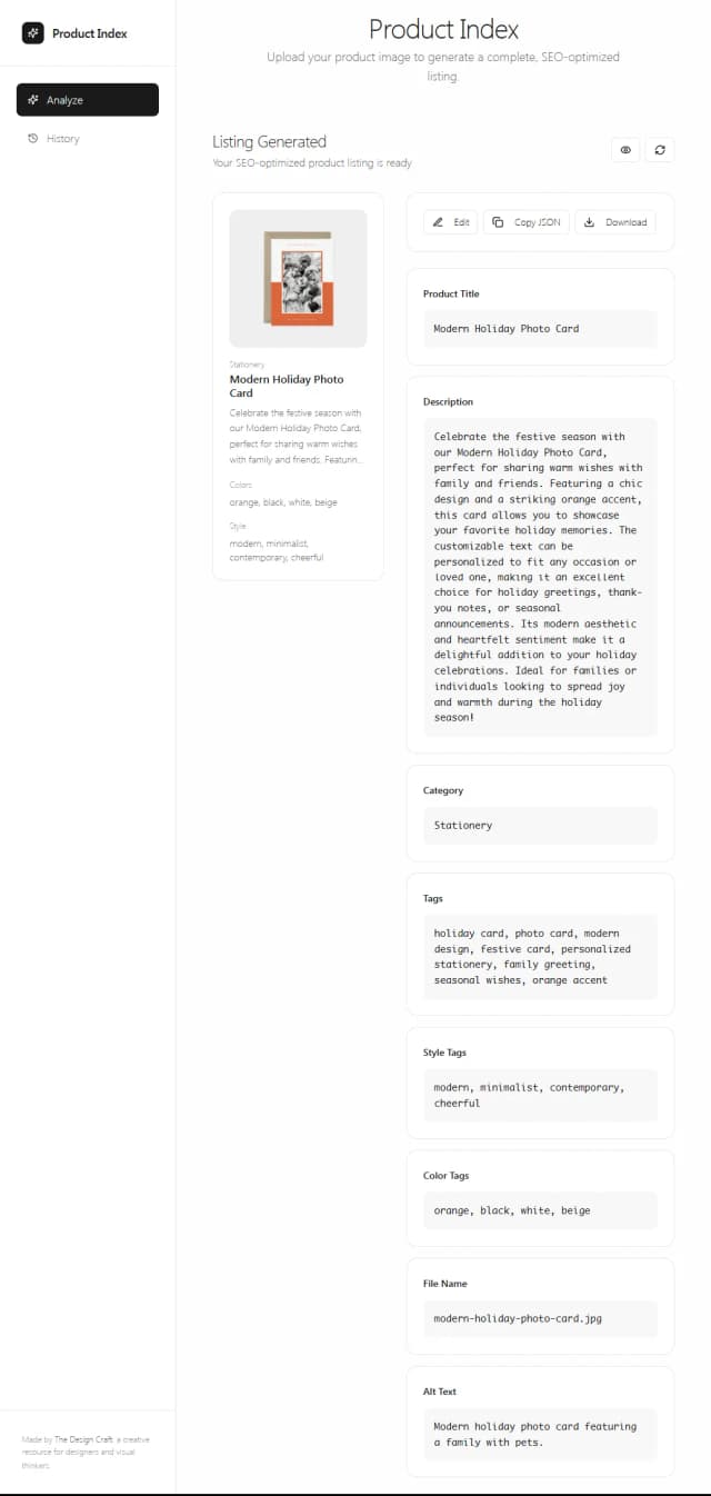 Product Index screenshot 4