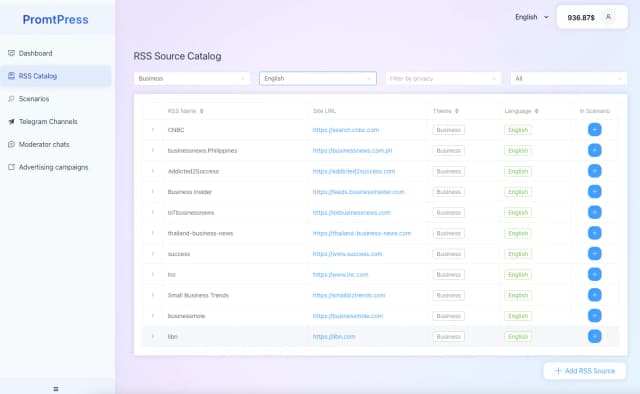PromtPress screenshot 3