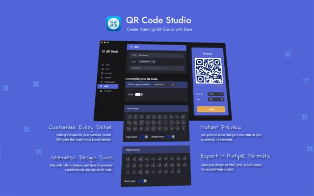 QR studio screenshot 1