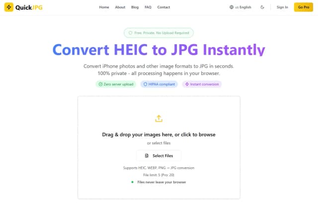 QuickJPG screenshot 1