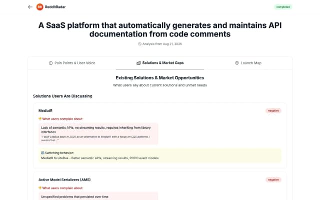 RedditRadar screenshot 3
