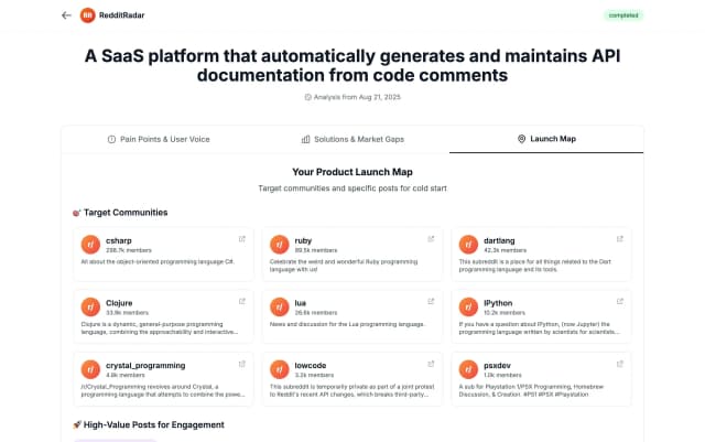 RedditRadar screenshot 4