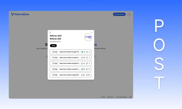 ReferralGate screenshot 2