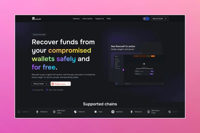 RescueFi screenshot 4