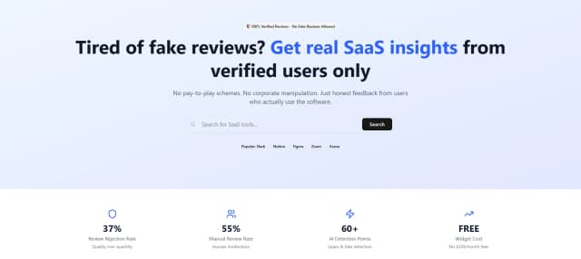 SaaSReviews screenshot 3