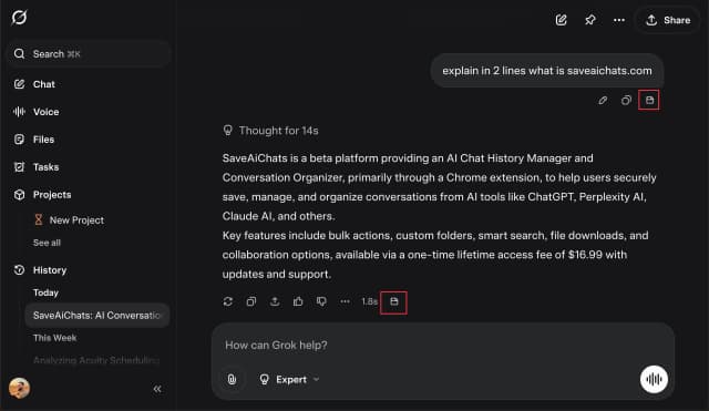 SaveAIChats screenshot 4