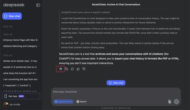 SaveAIChats screenshot 5