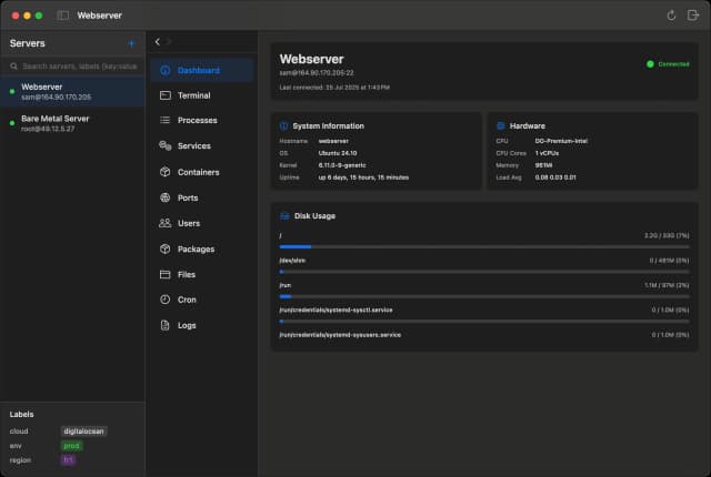 ServerBuddy screenshot 1