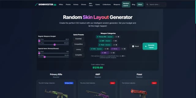 Skininvestor.gg screenshot 3