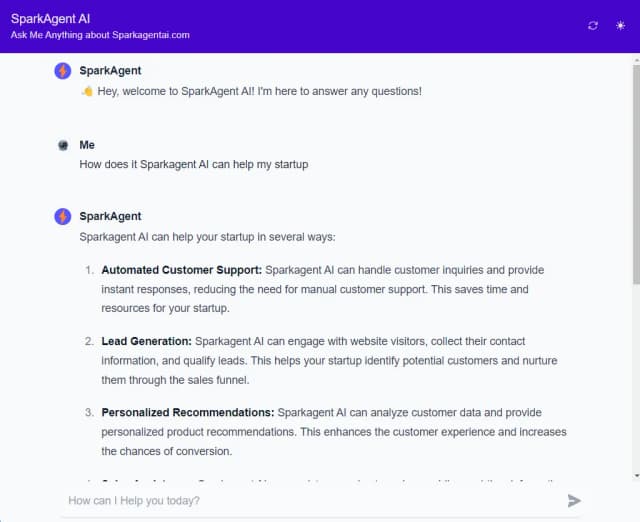 SparkAgent AI screenshot 3
