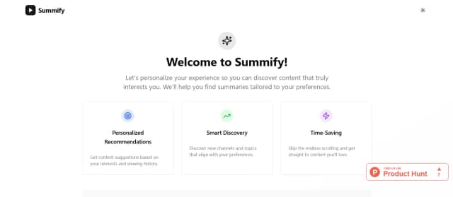 Summify screenshot 1