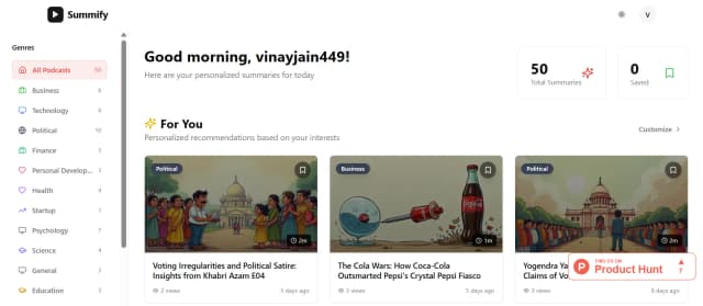 Summify screenshot 3