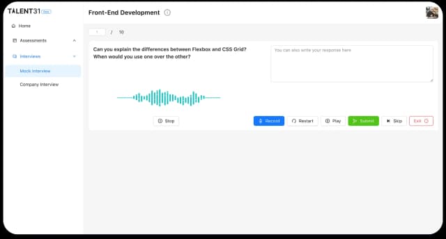 Talent31 screenshot 5