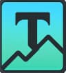 Textbehindimage logo