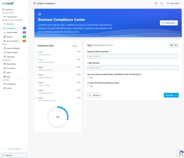 The Business Credit Builder screenshot 2