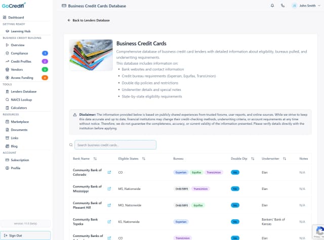 The Business Credit Builder screenshot 6