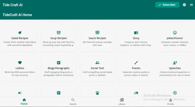 TideCraftAI screenshot 3