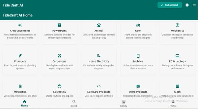 TideCraftAI screenshot 4