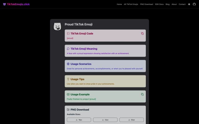 TikTokEmojis.click screenshot 6