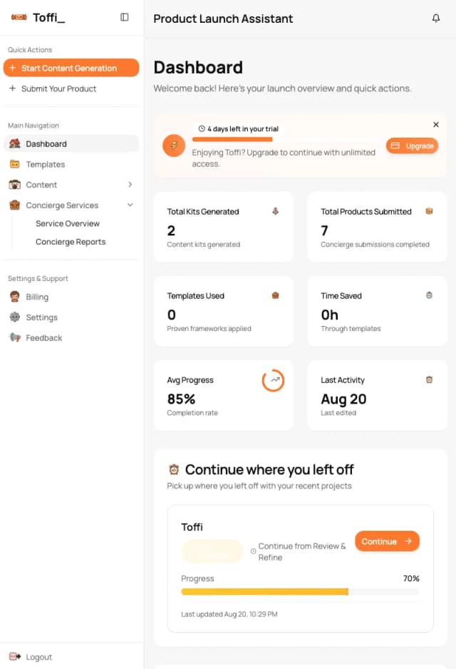 Toffi screenshot 4