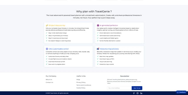 TravelGenie screenshot 2