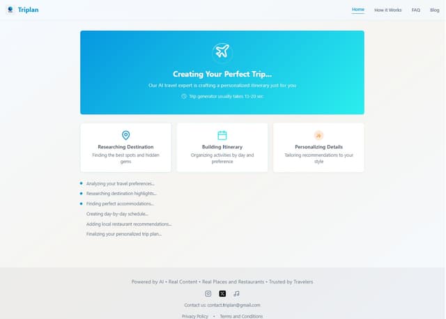 Triplan screenshot 5