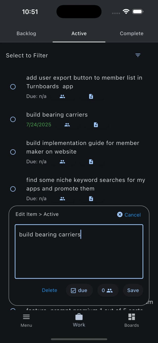 Turnboards screenshot 2