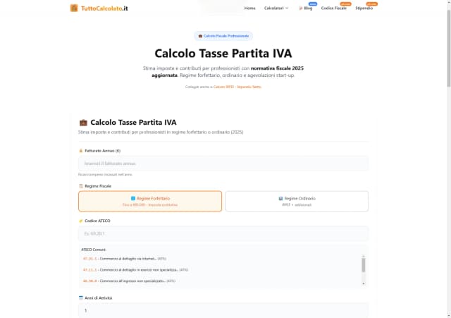 TuttoCalcolato.it screenshot 3
