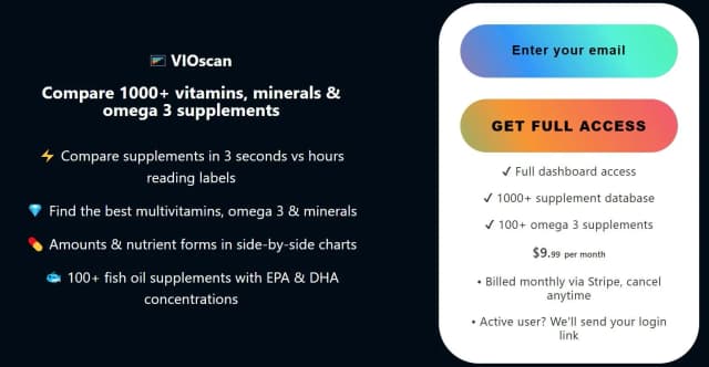 VIOscan screenshot 5
