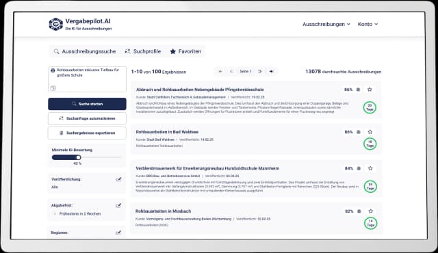 Vergabepilot.AI screenshot 1