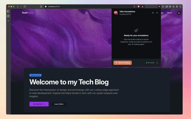 Vibe Annotations screenshot 2