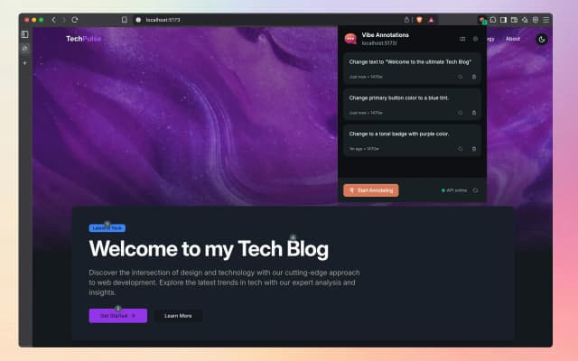 Vibe Annotations screenshot 4