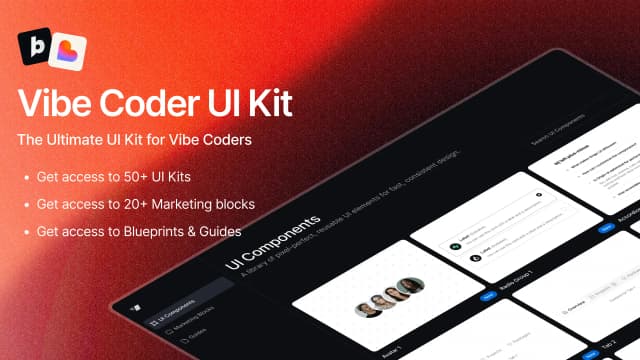 Vibe Code UI Kit screenshot 1