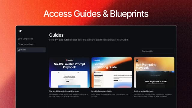 Vibe Code UI Kit screenshot 4