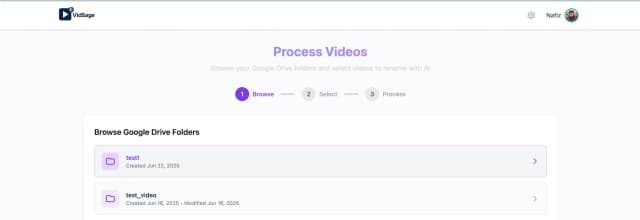 VidSage screenshot 3