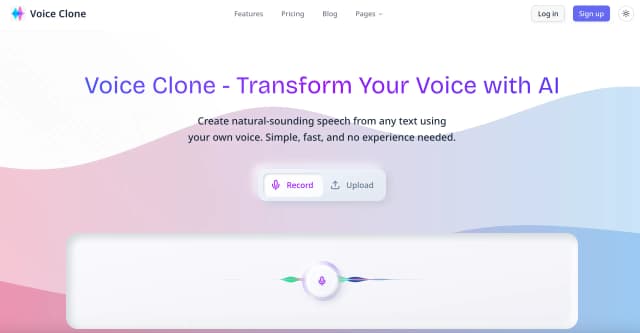 Voice Clone screenshot 1