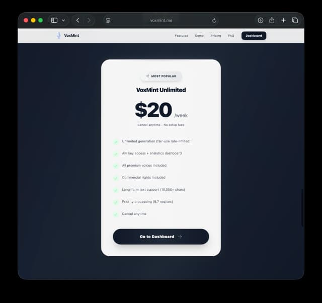 VoxMint screenshot 4