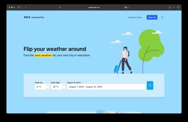 Weather Flip screenshot 1