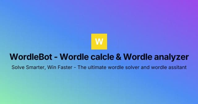 WordleBot screenshot 3