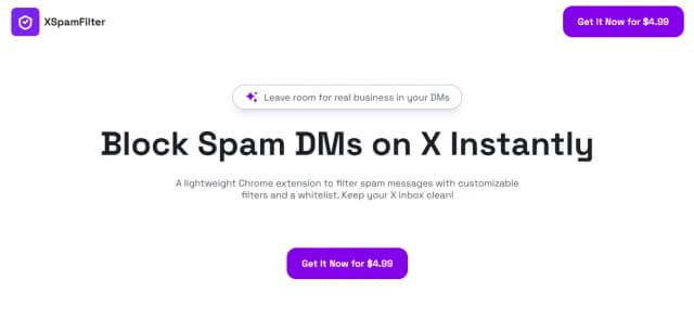 XSpamFilter screenshot 1