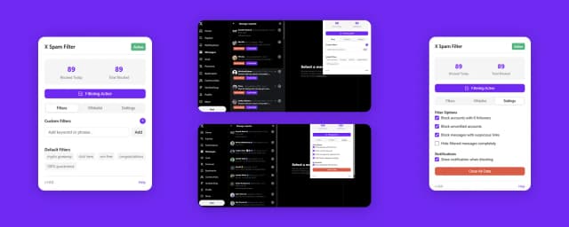 XSpamFilter screenshot 3